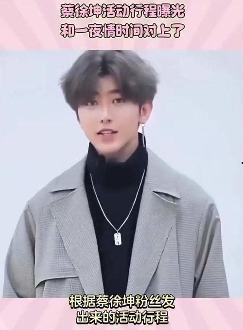 蔡徐坤侦探爆料视频,背后真相令人震惊